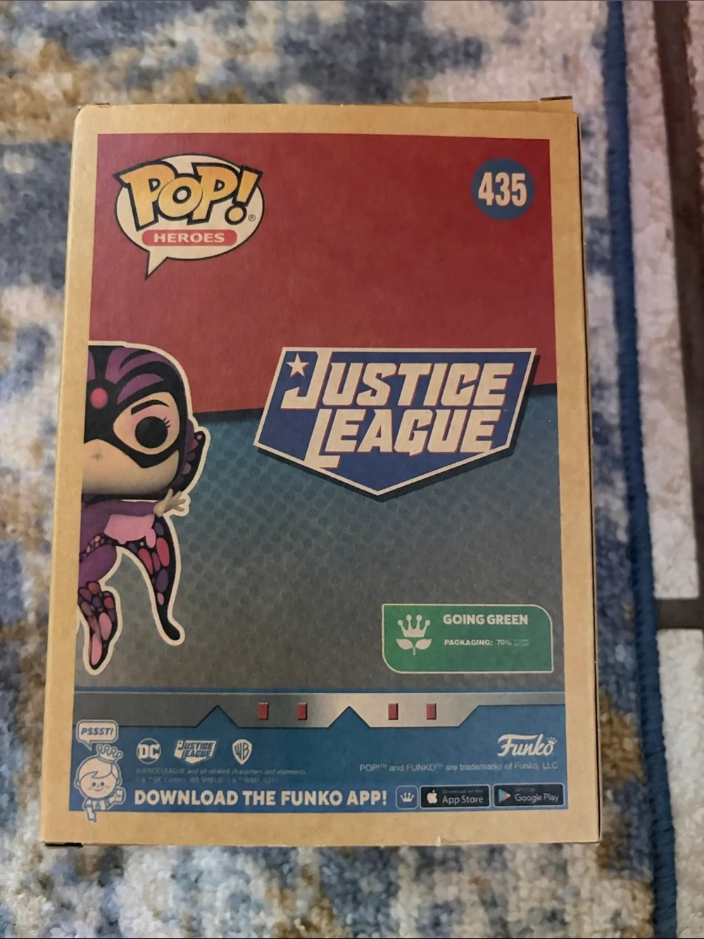 Funko Pop! Heroes Black Orchid Vinyl Figure - Purple & Black